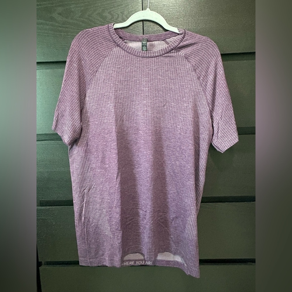 lululemon athletica Purple Short Sleeve Tee